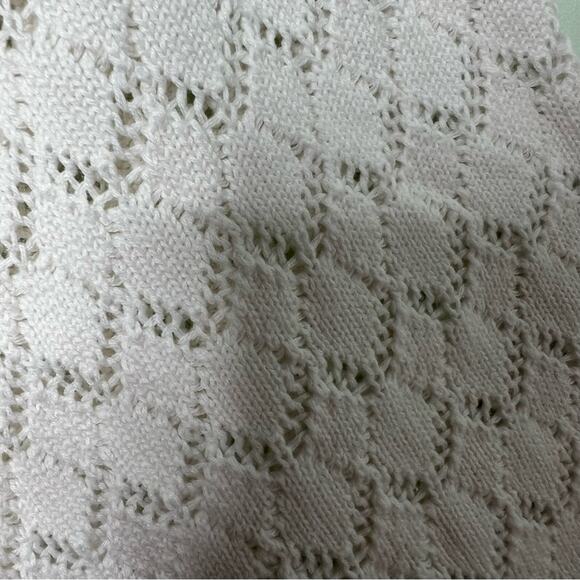 Show Me Your MuMu White Cropped Sweater Size XS - Picture 14 of 14